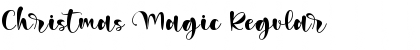 Download Christmas Magic Regular Font Title Preview