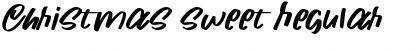 Download Christmas sweet Regular Font Title Preview