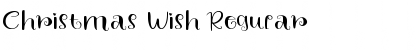 Download Christmas Wish Regular Font Title Preview