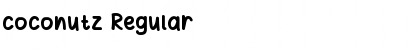 Download coconutz Regular Font Title Preview