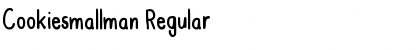 Download Cookiesmallman Regular Font Title Preview