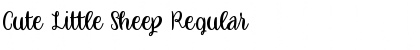 Download Cute Little Sheep Regular Font Title Preview