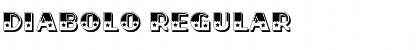 Download Diabolo Regular Font Title Preview