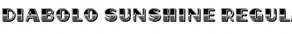 Download Diabolo Sunshine Regular Font Title Preview