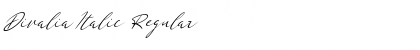 Download Divalia Italic Regular Font Title Preview