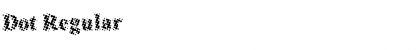 Download Dot Regular Font Title Preview