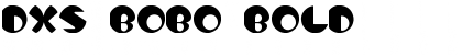 Download DXS Bobo Bold Font Title Preview