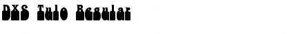 Download DXS Tulo Regular Font Title Preview