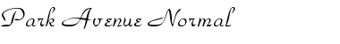 Download Park Avenue Normal Font Title Preview