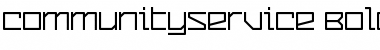 Download CommunityService Bold Font Title Preview