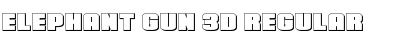 Download Elephant Gun 3D Regular Font Title Preview