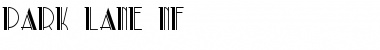 Download Park Lane NF Regular Font Title Preview