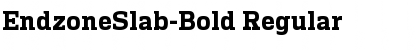 Download EndzoneSlab-Bold Regular Font