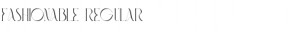 Download Fashionable Regular Font Title Preview
