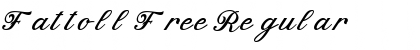 Download Fattoll Free Regular Font Title Preview