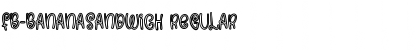 Download FB-BananaSandwich Regular Font Title Preview