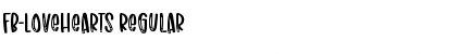 Download FB-LoveHearts Regular Font Title Preview
