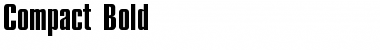 Download Compact Bold Font Title Preview