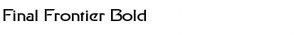 Download Final Frontier Bold Font Title Preview