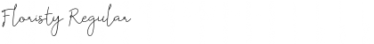 Download Floristy Regular Font Title Preview