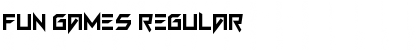 Download FUN GAMES Regular Font Title Preview