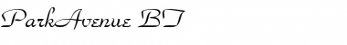 Download ParkAvenue BT Regular Font Title Preview