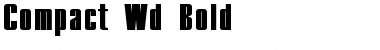 Download Compact Wd Bold Font Title Preview