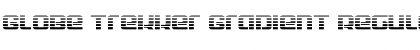 Download Globe Trekker Gradient Regular Font Title Preview