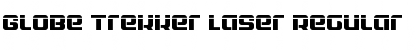 Download Globe Trekker Laser Regular Font Title Preview