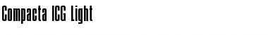 Download Compacta ICG Light Font Title Preview