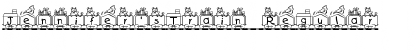 Download Jennifer'sTrain Regular Font Title Preview
