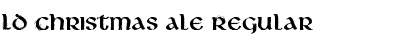 Download LD Christmas Ale Regular Font Title Preview