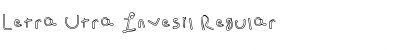 Download Letra Utra Invesil Regular Font Title Preview