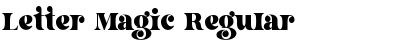 Download Letter Magic Regular Font Title Preview