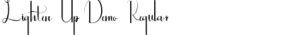 Download Lighten Up Demo Regular Font Title Preview