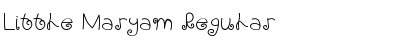 Download Little Maryam Regular Font Title Preview