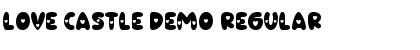 Download Love Castle Demo Regular Font Title Preview