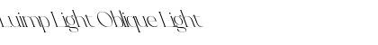 Download Luimp Light Oblique Light Font Title Preview