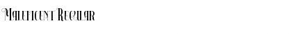 Download Maleficent Regular Font Title Preview