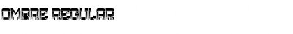 Download Ombre Regular Font Title Preview