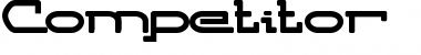 Download Competitor Regular Font Title Preview