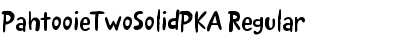 Download PahtooieTwoSolidPKA Regular Font