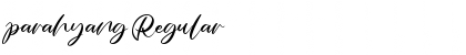 Download parahyang Regular Font Title Preview