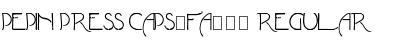 Download Pepin Press Caps-FA246 Regular Font Title Preview