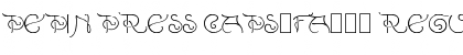 Download Pepin Press Caps-FA247 Regular Font Title Preview