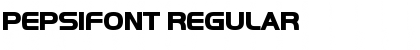 Download PepsiFont Regular Font Title Preview