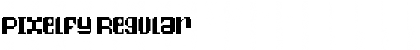 Download Pixelfy Regular Font Title Preview