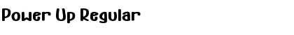 Download Power Up Regular Font Title Preview