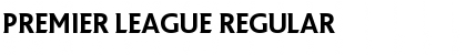 Download Premier League Regular Font Title Preview