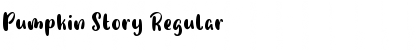 Download Pumpkin Story Regular Font Title Preview